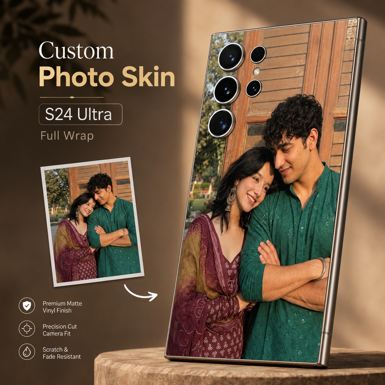 Customized Mobile Skin – Upload Your Photo