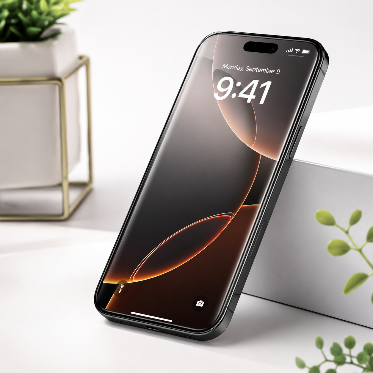 iPhone protection combo - 8K borderless tempered glass and premium case