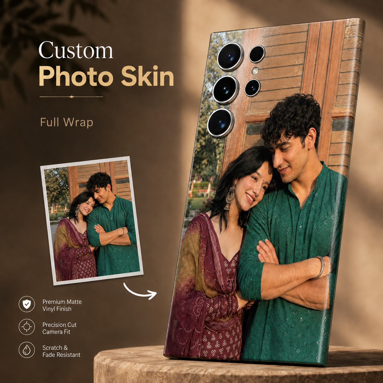 Customized Mobile Skin – Upload Your Photo