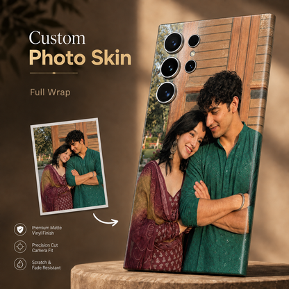 Customized Mobile Skin – Upload Your Photo